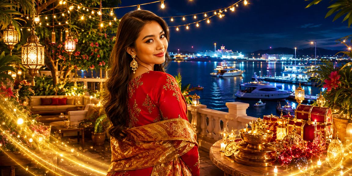 Pengguna Malaysia menikmati taruhan dan permainan jackpot sempena Hari Raya