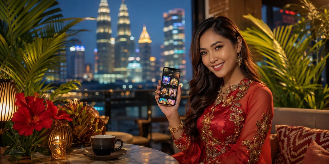 Pengguna di Petaling Jaya membuat deposit mudah alih untuk taruhan bola sepak